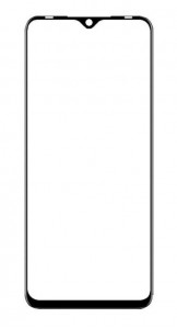 Replacement Front Glass For Tecno Spark Power 2 Black By - Maxbhi Com