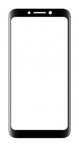 Replacement Front Glass For Gionee F8 Neo White By - Maxbhi Com