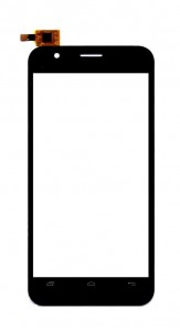 Touch Screen Digitizer For Intex Aqua Young Black By - Maxbhi.com