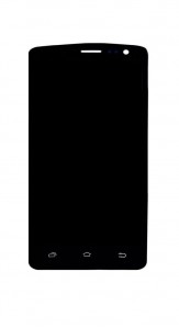 Lcd With Touch Screen For Spice Stellar 507 White By - Maxbhi Com