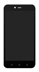 Lcd With Touch Screen For Blu Studio X5 Black By - Maxbhi Com