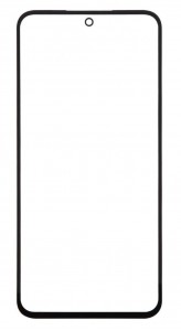 Replacement Front Glass For Samsung Galaxy F56 5g Black By - Maxbhi Com