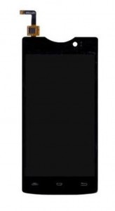 Lcd With Touch Screen For Micromax Bolt D320 Black By - Maxbhi.com