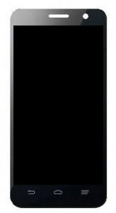 Lcd With Touch Screen For Zte Blade Q Plus Black By - Maxbhi Com
