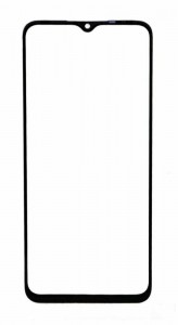 Replacement Front Glass For Oppo A57 4g 2022 Black By - Maxbhi Com