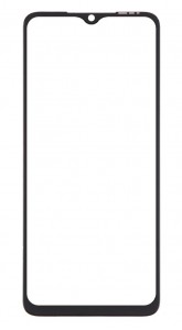 Replacement Front Glass For Infinix Smart 7 X6515 Black By - Maxbhi Com