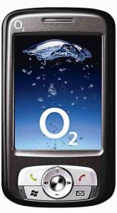 LCD with Touch Screen for O2 XDA Atom Exec - Black