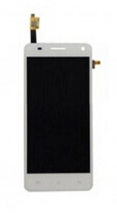 Lcd With Touch Screen For Xolo Q3000 White By - Maxbhi.com