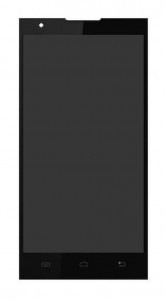 Lcd With Touch Screen For Oplus Xonphone 5 Black By - Maxbhi.com