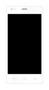 Lcd With Touch Screen For Hitech Air A6 White By - Maxbhi.com