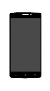 Lcd With Touch Screen For Salora Njoy X E8 Black By - Maxbhi.com