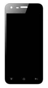 Lcd With Touch Screen For Celkon A66 White By - Maxbhi Com