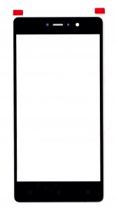 Replacement Front Glass For Gionee S6s Black By - Maxbhi Com