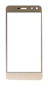 Replacement Front Glass For Huawei Y6 2017 Gold By - Maxbhi.com