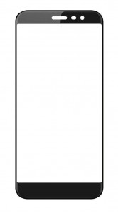 Replacement Front Glass For Zen Cinemax Infinity White By - Maxbhi Com