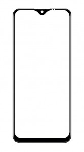 Replacement Front Glass For Ulefone Note 10p Green By - Maxbhi Com