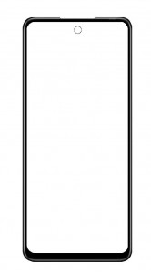Replacement Front Glass For Infinix Zero 5g Black By - Maxbhi Com