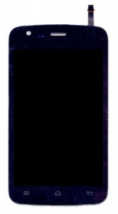 Lcd With Touch Screen For Intex Aqua Star Black By - Maxbhi Com
