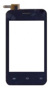 Touch Screen Digitizer For Spice Mi347 Black By - Maxbhi Com