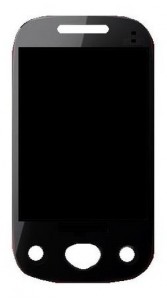 Lcd With Touch Screen For Karbonn K62 Silver Screen Black By - Maxbhi Com