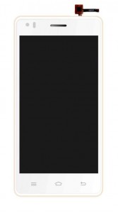 Lcd With Touch Screen For Intex Aqua Speed Hd White By - Maxbhi.com