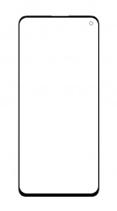 Replacement Front Glass for vivo V19 Neo - Blue by Maxbhi.com