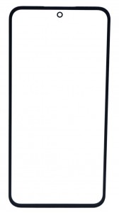 Replacement Front Glass For Samsung Galaxy F55 5g Black By - Maxbhi Com
