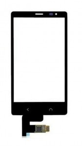 Touch Screen Digitizer For Nokia X2 Rm1013 Black By - Maxbhi.com