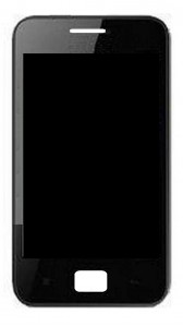 Lcd With Touch Screen For Celkon C50 3d Black By - Maxbhi Com