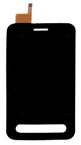 Lcd With Touch Screen For Karbonn K61 Black By - Maxbhi Com