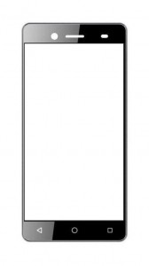Touch Screen Digitizer For Reach Opulent X Black By - Maxbhi.com