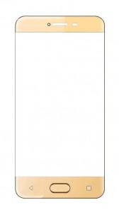 Touch Screen Digitizer For Celkon Diamond U 4g Gold By - Maxbhi.com