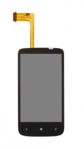 Lcd With Touch Screen For Htc 7 Mozart Black By - Maxbhi.com