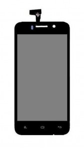 Lcd With Touch Screen For Xolo Q800 Black By - Maxbhi.com