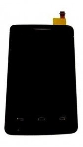 Lcd With Touch Screen For Alcatel Ot4010e Black By - Maxbhi Com