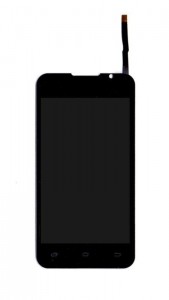 Lcd With Touch Screen For Intex Aqua 3g White By - Maxbhi.com