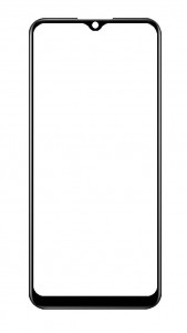 Replacement Front Glass For Realme Narzo 50i White By - Maxbhi Com