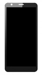 Lcd With Touch Screen For Zte Quest 5 Black By - Maxbhi Com