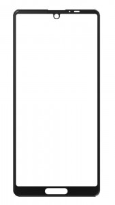 Replacement Front Glass For Sharp Aquos Sense 5g White By - Maxbhi Com
