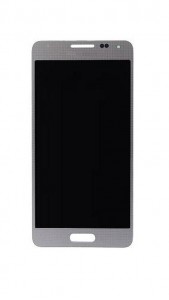 Lcd With Touch Screen For Samsung Galaxy Alfa Silver By - Maxbhi.com