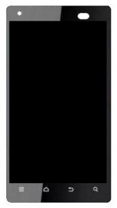 Lcd With Touch Screen For Vox Mobile V5600 Black By - Maxbhi Com