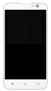 Lcd With Touch Screen For Fly F45q White By - Maxbhi Com
