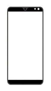 Touch Screen Digitizer For I Kall K450 Black By - Maxbhi Com