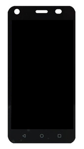 Lcd With Touch Screen For Infocus M500 White By - Maxbhi Com