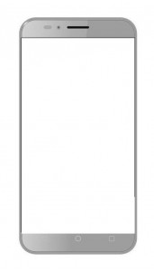 Touch Screen Digitizer For Intex Aqua Trend Silver By - Maxbhi.com