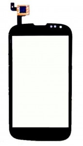 Touch Screen Digitizer for Intex Cloud Y13 Plus - Black