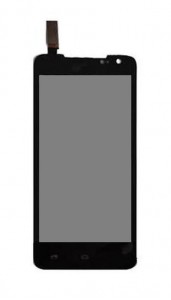 Lcd With Touch Screen For Micromax Canvas Duet Ae90 White By - Maxbhi.com