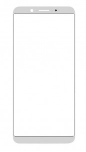 Replacement Front Glass For Oppo A73 Black By - Maxbhi.com