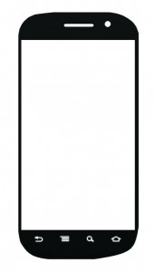 Replacement Front Glass For Google Nexus S 4g White By - Maxbhi.com