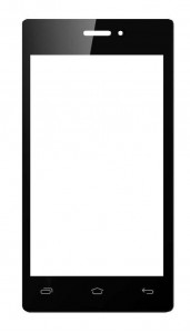 Replacement Front Glass For Videocon V40hd1 White By - Maxbhi.com